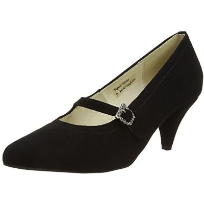 Hirschkogel Damen 3009213 Pumps, Schwarz 002, 39 EU Hirschkogel Damen 3009213 Pumps, Schwarz 002, 39 EU