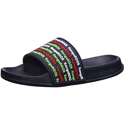 KangaROOS Jungen K-slide Idol, Dk Navy Lime, 34 EU KangaROOS Jungen K-slide Idol, Dk Navy Lime, 34 EU