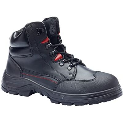 Blackrock Panther Leichtgewichtige Sicherheitsstiefel, S3 Stahlkappe, Herren & Damen, Lederschuhe, Wasserbeständig, schützende Stahlzwischensohle, Anti-Rutsch, Anti-Statik Sicherheitsstiefel Blackrock Panther Leichtgewichtige Sicherheitsstiefel, S3 Stahlkappe, Herren & Damen, Lederschuhe, Wasserbeständig, schützende Stahlzwischensohle, Anti-Rutsch, Anti-Statik Sicherheitsstiefel