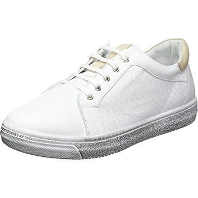 Andrea Conti Damen 60004 Sneaker, Creme, 37 EU Andrea Conti Damen 60004 Sneaker, Creme, 37 EU