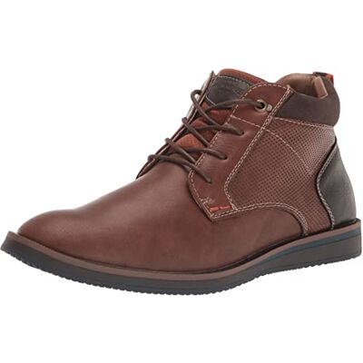 Nunn Bush Herren Dc Circuit Plain Toe Chukka Boot mit Memory-Schaum, Cognac, 8.5 Wide Nunn Bush Herren Dc Circuit Plain Toe Chukka Boot mit Memory-Schaum, Cognac, 8.5 Wide
