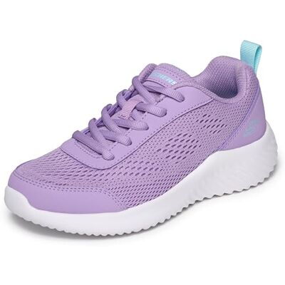 Skechers Mädchen Bounder Ez-Breeze Turnschuhe, Lavender Textile Trim, 37 EU Skechers Mädchen Bounder Ez-Breeze Turnschuhe, Lavender Textile Trim, 37 EU