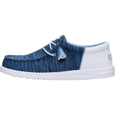 HEYDUDE Herren Wally Funk Craft Mesh Mokassin, Navy, 43 EU HEYDUDE Herren Wally Funk Craft Mesh Mokassin, Navy, 43 EU