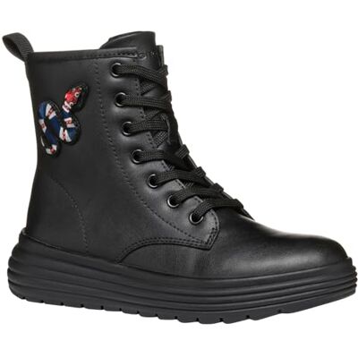 Geox JUNIOR J PHAOLAE GIRL BIKER/AMPHIBIANS BOOTS BLACK 34_EU Geox JUNIOR J PHAOLAE GIRL BIKER/AMPHIBIANS BOOTS BLACK 34_EU