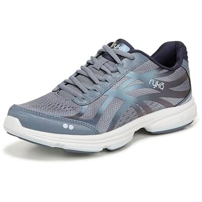 Ryka Devotion Plus 3 Damen-Sneaker, Flintstone Blue Fabric, 43 EU Ryka Devotion Plus 3 Damen-Sneaker, Flintstone Blue Fabric, 43 EU