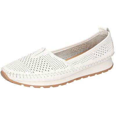 Cosmos Comfort Damen 6316-401 Mokassin, weiß, 39 EU Cosmos Comfort Damen 6316-401 Mokassin, weiß, 39 EU