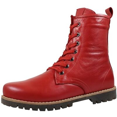Andrea Conti Damen Stiefelette Boot Schnürung Leder Profilsohle 0342847 Andrea Conti Damen Stiefelette Boot Schnürung Leder Profilsohle 0342847