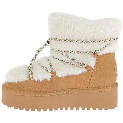 Les Tropéziennes par M. Belarbi dresco Damen Chimoon Stadtschuhe, Schneestiefel, Camel, 37 EU Les Tropéziennes par M. Belarbi dresco Damen Chimoon Stadtschuhe, Schneestiefel, Camel, 37 EU