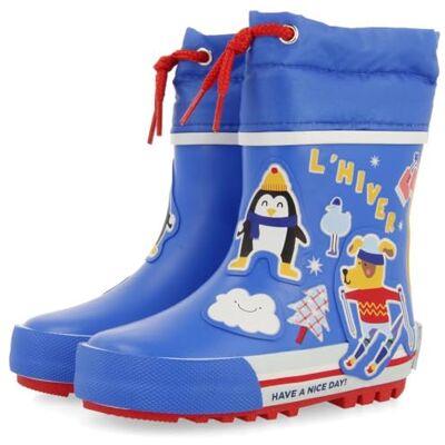GIOSEPPO Baby-Jungen Clymer Oxford-Stiefel, blau, 23 EU GIOSEPPO Baby-Jungen Clymer Oxford-Stiefel, blau, 23 EU