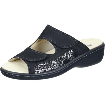 Dr. Brinkmann Damen Chelva Pantoletten Flacher Slipper, Schwarz, 40 EU Dr. Brinkmann Damen Chelva Pantoletten Flacher Slipper, Schwarz, 40 EU