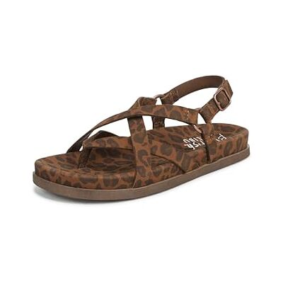 Blowfish Damen Luster 2 Flache Sandals, Wildleder mit Leopardenmuster, Mittel Fit, EU 40 Blowfish Damen Luster 2 Flache Sandals, Wildleder mit Leopardenmuster, Mittel Fit, EU 40