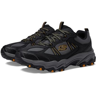 Skechers Men's Stamina at Trekking Low Cut, Black Synthetic Mesh Charcoal Trim, 39.5 EU Skechers Men's Stamina at Trekking Low Cut, Black Synthetic Mesh Charcoal Trim, 39.5 EU