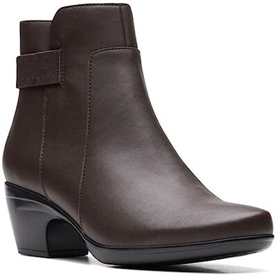 Clarks Damen Emily Holly Stiefelette, Dunkelbraun, 37.5 EU Clarks Damen Emily Holly Stiefelette, Dunkelbraun, 37.5 EU