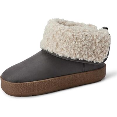 Amazon Damen Shearling Boot Grau Microsuede, 9.5 Amazon Damen Shearling Boot Grau Microsuede, 9.5