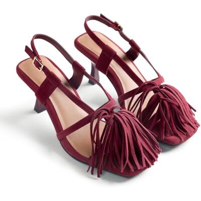 GIOSEPPO LUKAC T-Riemen für Damen, Bordeaux, Größe 35 GIOSEPPO LUKAC T-Riemen für Damen, Bordeaux, Größe 35