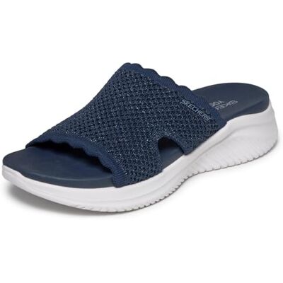 Skechers Damen Ultra Flex 3.0 Sandal Bring It!, Navy, 41 EU Skechers Damen Ultra Flex 3.0 Sandal Bring It!, Navy, 41 EU