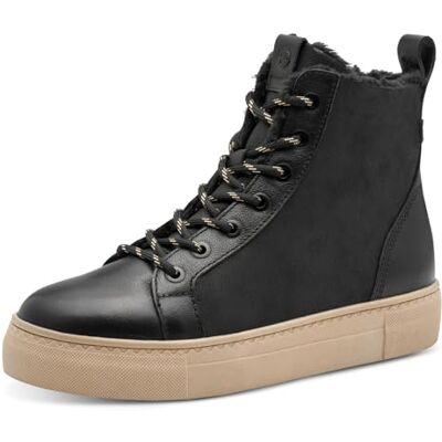 Tamaris Stiefelette Materialmix Leder/Textil Tamaris Stiefelette Materialmix Leder/Textil
