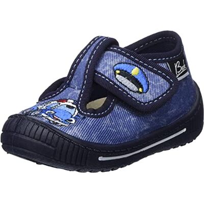 Beck Jungen Police Car Hausschuhe Beck Jungen Police Car Hausschuhe