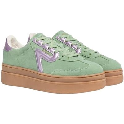 Replay Damen Cupsole Sneaker Dicke Sohle, Mint 312 (Grün), 35 Replay Damen Cupsole Sneaker Dicke Sohle, Mint 312 (Grün), 35