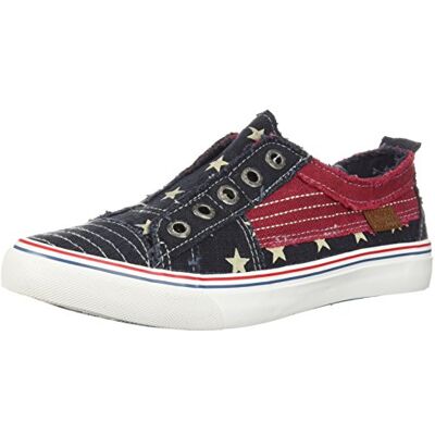 Blowfish Damen Spielen Turnschuh, Marineblau mit Sternenmotiv, 38 EU Blowfish Damen Spielen Turnschuh, Marineblau mit Sternenmotiv, 38 EU