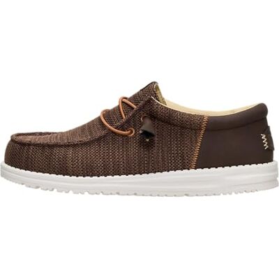 HEYDUDE Herren Wally Funk Craft Mesh Mokassin, Braun, 42 EU HEYDUDE Herren Wally Funk Craft Mesh Mokassin, Braun, 42 EU