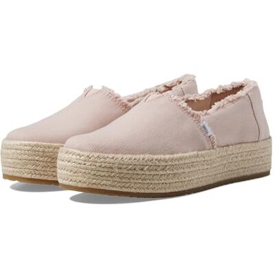 TOMS Valencia, Flacher Slipper, Ballet Pink Canvas, TOMS Valencia, Flacher Slipper, Ballet Pink Canvas,