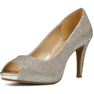 Bandolino Damen Rainaa Pumps, Gold Glamour, 39.5 EU Bandolino Damen Rainaa Pumps, Gold Glamour, 39.5 EU