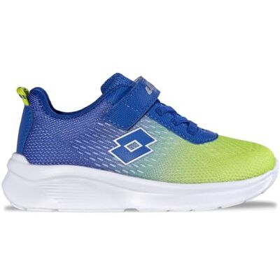 Lotto Stylecode: 2601490K RELAZIO K Unisex Kids Sneakers Blue/Lime 35 Lotto Stylecode: 2601490K RELAZIO K Unisex Kids Sneakers Blue/Lime 35