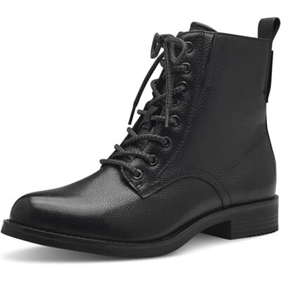Tamaris COMFORT Damen Stiefeletten zum Schnüren mit Reißverschluss Herbst, Schwarz (Black), 38 EU Tamaris COMFORT Damen Stiefeletten zum Schnüren mit Reißverschluss Herbst, Schwarz (Black), 38 EU