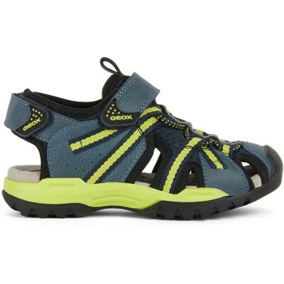 Geox JUNIOR J BOREALIS BOY SANDALS AVIO/LIME 24_EU Geox JUNIOR J BOREALIS BOY SANDALS AVIO/LIME 24_EU