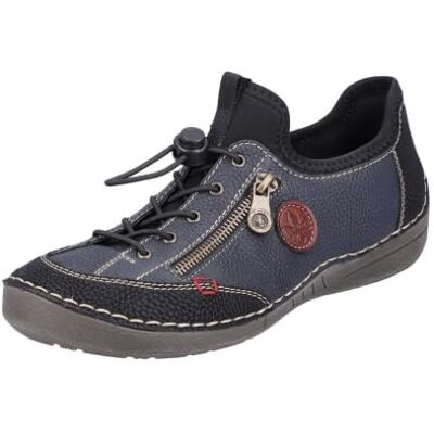 Rieker 52563 Damen Slippers & Mokassins blau Kombi, 40 EU Rieker 52563 Damen Slippers & Mokassins blau Kombi, 40 EU