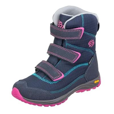 Brütting Mädchen Winterschuh Winterboot Arendal V, Marine/Pink/Türkis, 37 EU Brütting Mädchen Winterschuh Winterboot Arendal V, Marine/Pink/Türkis, 37 EU