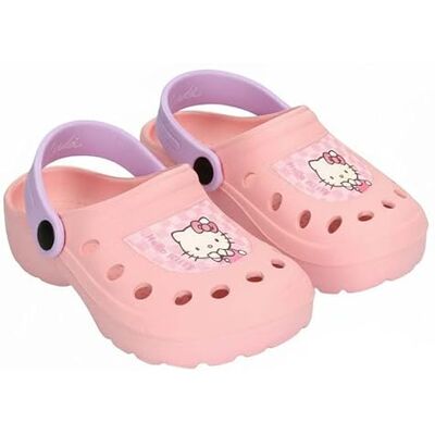 CERDÁ LIFE'S LITTLE MOMENTS Eva Hello Kitty Clogs für Mädchen, leicht und bequem, mit Rückengurt, rosa und lila Design mit Perforationen, Sommerschuhe für Strand und Pool, Rosa, 30/31 EU CERDÁ LIFE'S LITTLE MOMENTS Eva Hello Kitty Clogs für Mädchen, leicht und bequem, mit Rückengurt, rosa und lila Design mit Perforationen, Sommerschuhe für Strand und Pool, Rosa, 30/31 EU