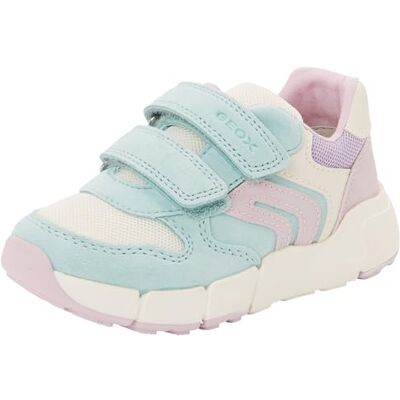 Geox Baby-Mädchen B FLEXYPER MINI Girl Sneaker, WATERSEA/PINK, 22 EU Geox Baby-Mädchen B FLEXYPER MINI Girl Sneaker, WATERSEA/PINK, 22 EU