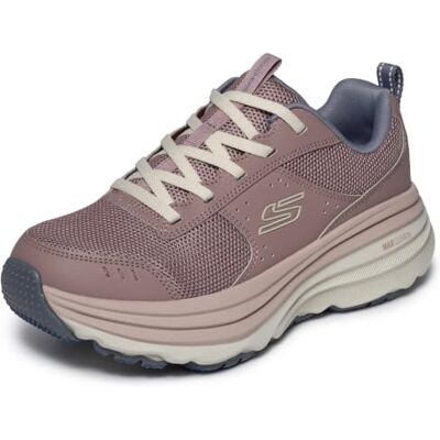 Skechers Damen Max Cushioning Zirrus Turnschuhe, Mauve Synthetic Textile Trim, 38.5 EU Skechers Damen Max Cushioning Zirrus Turnschuhe, Mauve Synthetic Textile Trim, 38.5 EU
