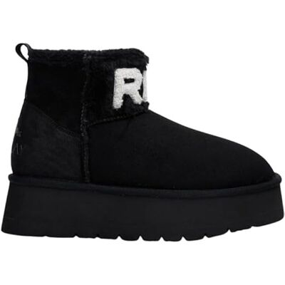 Replay Damen Stiefeletten mit Teddy-Fell, Black 003 (Schwarz), 39 Replay Damen Stiefeletten mit Teddy-Fell, Black 003 (Schwarz), 39