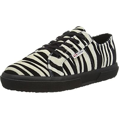 Superga 2750 Kids Print Velvet, Schuhe mit elastischen Schnürsenkeln, Mädchen und Mädchen, Mehrfarbig (Zebra Black/Beige A0M), 25 EU, Mehrfarbig Zebra Black Beige A0m, 25 EU Superga 2750 Kids Print Velvet, Schuhe mit elastischen Schnürsenkeln, Mädchen und Mädchen, Mehrfarbig (Zebra Black/Beige A0M), 25 EU, Mehrfarbig Zebra Black Beige A0m, 25 EU
