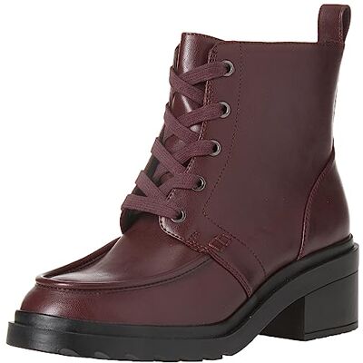 Amazon Damen Moc-Toe-Stiefel, Schwarz Ochsenblutrot, 38.5 EU Weit Amazon Damen Moc-Toe-Stiefel, Schwarz Ochsenblutrot, 38.5 EU Weit