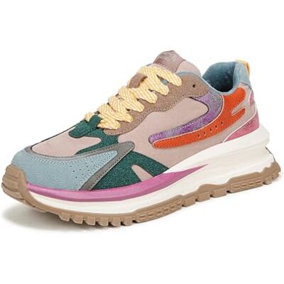 Blowfish Damen Retro Sneaker, Mauve/Whiskey Microsuede, 38 EU Blowfish Damen Retro Sneaker, Mauve/Whiskey Microsuede, 38 EU
