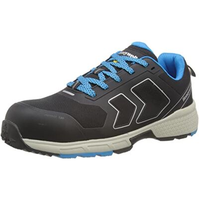 Honeywell Agile Runner S3 Arbeitsschutzschuhe für Damen und Herren, Low-Cut-Stil, 3D-Netzfutter, Gummiaußensohle, Abnutzungsindikatoren, Blau, Größe 10 UK, 6250123-44 Honeywell Agile Runner S3 Arbeitsschutzschuhe für Damen und Herren, Low-Cut-Stil, 3D-Netzfutter, Gummiaußensohle, Abnutzungsindikatoren, Blau, Größe 10 UK, 6250123-44