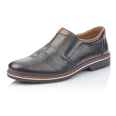 Rieker Herren 16563 Slipper, Schwarz (Schwarz/Mogano), 44 EU Rieker Herren 16563 Slipper, Schwarz (Schwarz/Mogano), 44 EU