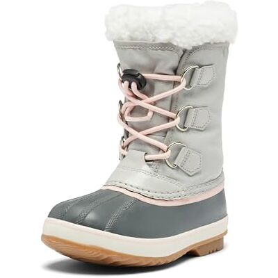 Sorel Youth Unisex Little Childrens Yoot PAC Nylon WP Stiefel, Dove, Gum 2 Sorel Youth Unisex Little Childrens Yoot PAC Nylon WP Stiefel, Dove, Gum 2