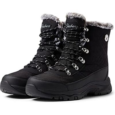 Skechers Damen Cold Weather Boot Schneestiefel, Schwarz, 39.5 EU Skechers Damen Cold Weather Boot Schneestiefel, Schwarz, 39.5 EU