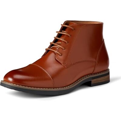 Amazon Herren Stiefeletten mit Zehenkappe, Dunkelbronze, 46 EU Amazon Herren Stiefeletten mit Zehenkappe, Dunkelbronze, 46 EU