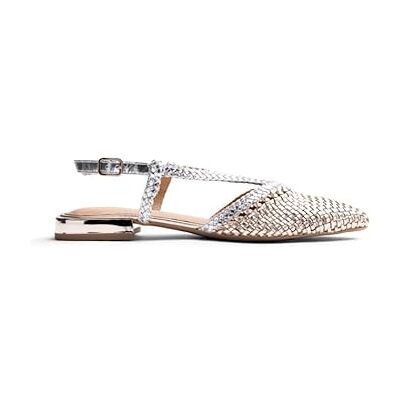 GIOSEPPO Damen Kitodi Mary Jane Schuh, Platin, 35 EU GIOSEPPO Damen Kitodi Mary Jane Schuh, Platin, 35 EU