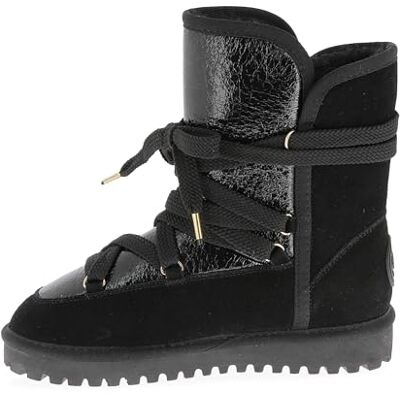 Les Tropéziennes par M. Belarbi dresco Damen Chaley Stadtschuhe Schneestiefel, Schwarz glänzend, 38 EU, schwarz glänzend, 38 EU Les Tropéziennes par M. Belarbi dresco Damen Chaley Stadtschuhe Schneestiefel, Schwarz glänzend, 38 EU, schwarz glänzend, 38 EU