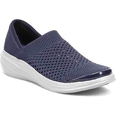 LifeStride Damen Charlie Slipper, Marineblauer Strick, 40 EU LifeStride Damen Charlie Slipper, Marineblauer Strick, 40 EU