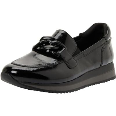 Jana Damen Slipper Elegant Vegan Black PATENT 40 Jana Damen Slipper Elegant Vegan Black PATENT 40