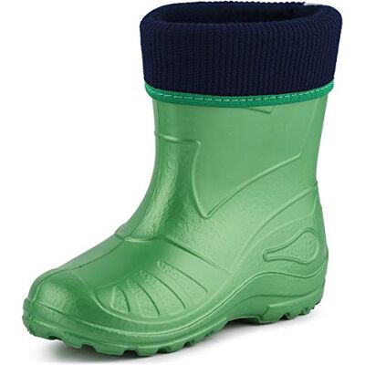 Ladeheid Kinder Mädchen Jungen Federleichte Eva Thermo Gummistiefel Gefüttert KL058 (Smaragdgrün, 35 EU) Ladeheid Kinder Mädchen Jungen Federleichte Eva Thermo Gummistiefel Gefüttert KL058 (Smaragdgrün, 35 EU)