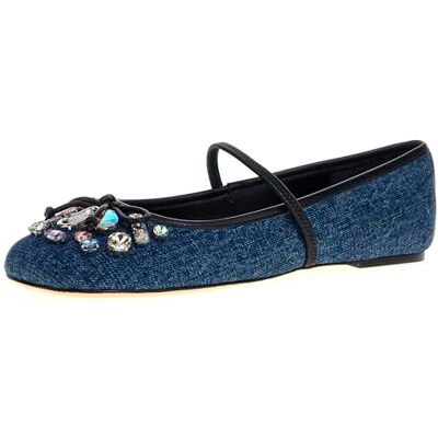 Marc THE Sabrina Ballerina Indigo 40 EU Marc THE Sabrina Ballerina Indigo 40 EU